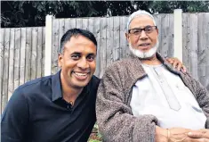  ??  ?? London lives: Aminul Hoque and his father, Shamsul, in A Very British History