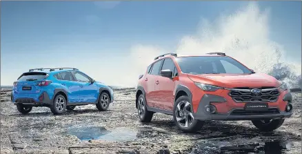  ?? ?? APRIL LAUNCH: Australian order books are now open for Subaru’s Xv-replacing Crosstrek, priced from $34,990 plus on-road costs.