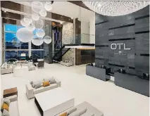  ?? OTL GOUVERNEUR SHERBROOKE ?? The first of the new OTL Gouverneur brand has a dazzling interior decor and deluxe guest rooms.