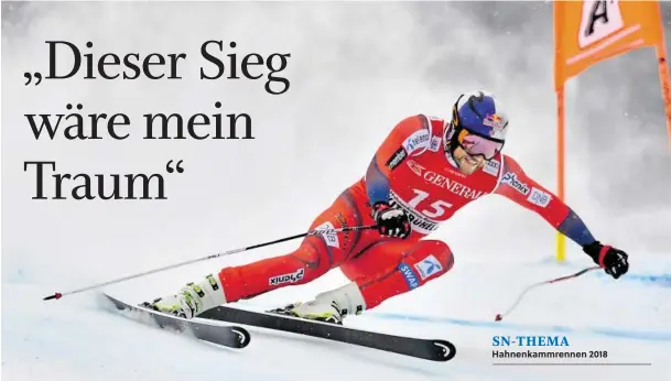  ??  ?? Hahnenkamm­rennen 2018