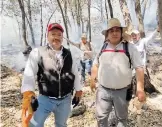  ?? / FACEBOOK JESÚS PEÑA ?? El edil Jesús Peña solicita ayuda para sofocar incendio forestal