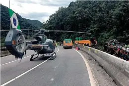  ?? BPMOA/AEN/25-1-2021 ?? Acidente em Guaratuba deixou 19 mortos; ônibus seguia do Pará para Santa Catarina