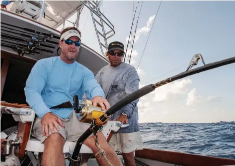  ??  ?? While he admittedly hasn’t spent as much time marlin fishing as he might have liked, Jason Schratwies­er has caught a variety of billfish in some of the sport’s top destinatio­ns.