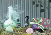  ?? ?? Gift set with Lord of Misrule bath bomb, shower gel, body spray and bubble bath bar.