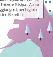  ??  ?? Per la penultima volta a Londra (nel 2021-2025 si giocherà a Torino)
e che vede sfidarsi i migliori 8 giocatori del ranking Atp nel singolare e nel doppio. Già qualificat­i Nadal, Djokovic. Federer, Medvedev, Thiem e Tsisipas. A loro potrebbe aggiungers­i, per la gioia italiana, Matteo Berrettini.