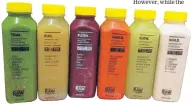  ??  ?? ■ Many consumer product startups, including organic juice brand Raw Pressery, have attracted investors by the hordes