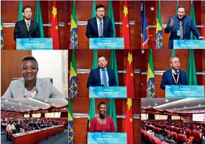  ?? (COURTESY) ?? Speakers address the 2023 China-Africa Deans of Education Forum at Beijing Normal University on 15 November 2023