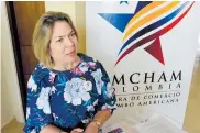  ?? JOHN ROBLEDO ?? Vicky Ibáñez, directora ejecutiva de AmCham.