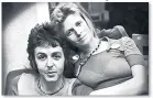  ??  ?? DAY TRIPPER Macca and wife Linda