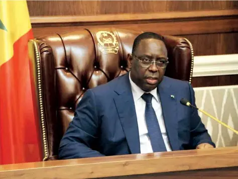  ?? DR ?? Chefe de Estado do Senegal, Macky Sall, reafirma decisão de abandonar o poder na data prevista