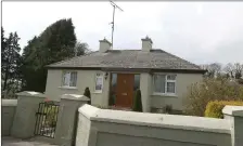  ??  ?? The house in Ballyjames­duff, Co Cavan, where a woman in her 80s was threatened. Photo: Damien Eagers