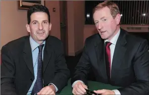  ??  ?? With An Taoiseach Enda Kenny at The Sligo Park Hotel.