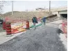  ??  ?? For months, the West Humber Recreation­al Trail was barricaded on both sides of the Highway 27 overpass due to constructi­on.