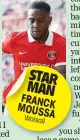  ??  ?? STAR MAN FRANCK MOUSSA Walsall