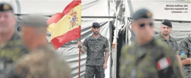  ?? // EFE ?? Misión militar del Ejército español en Lituania