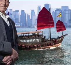  ??  ?? TRAVEL POT: John Lancaster is using one pension to fund a trip to Hong Kong