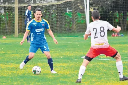  ?? CORTESÍA DIM ?? Los jugadores trabajan en la Sede Deportiva del club. En los entrenamie­ntos combinaron lo físico con ejercicios en espacio reducido.