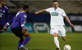  ?? (Photo AFP) ?? Milik a égalisé, mais l’OM a calé contre une équipe de 4e division.