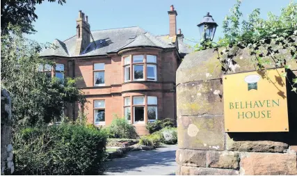  ??  ?? Suspension Clarke failed to document a patient’s fall in her daily record at Belhaven Care home in Troon’s Craigend Road