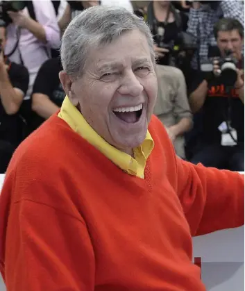  ?? PHOTO D’ARCHIVES AFP ?? Humoriste, acteur et animateur, Jerry Lewis a fait sa marque dans l’industrie.