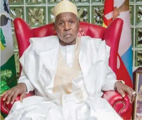  ??  ?? Governor Masari: ‘These Fulani communitie­s are part of Nigeria, so they have a right’.