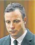  ?? / ALON SKUY ?? Oscar Pistorius attended the funeral of his grandmothe­r yesterday.