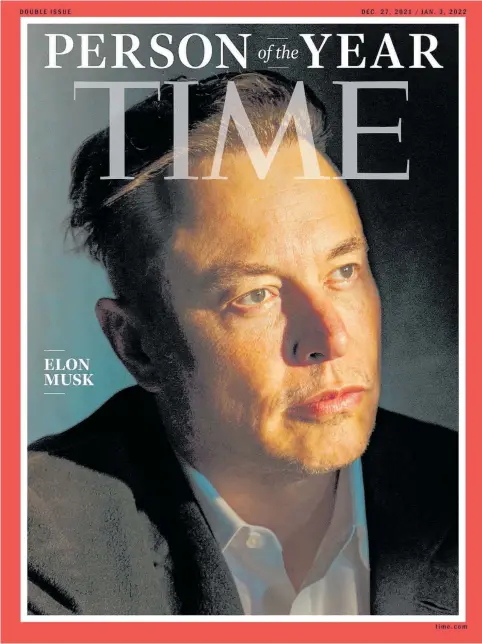  ?? Photos / AP ?? It has been impossible to ignore Elon Musk in
2021 — and there is no reason to think
2022 will be any different.