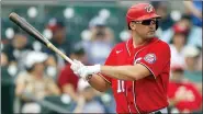  ?? ASSOCIATED PRESS FILE PHOTO ?? With baseball on hold, Washington Nationals’ Ryan Zimmerman is offering his thoughts in a diary of sorts. In the seventh installmen­t, he discusses the possibilit­y of the DH rule being added to the NL for 2020— and, perhaps, beyond.