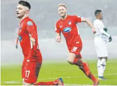  ?? FOTO: IMAGO ?? Bloß kein Kater nach der Pokalparti­e gegen Leverkusen: Maurice Maulthaup und der 1. FC Heidenheim sind in Hessen gefordert.