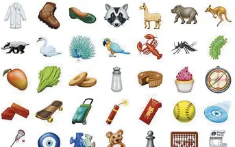  ??  ?? Le homard est parmi les 157 nouveaux emojis qui apparaitro­nt en 2018. - Gracieuset­é