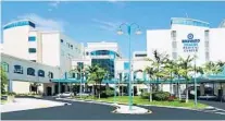  ?? BROWARD HEALTH/COURTESY ?? The board of Broward Health Medical Center in Fort Lauderdale took steps Wednesday to reorganize upper management and take on a permanent chief executive.