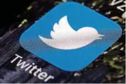  ?? [AP FILE PHOTO] ?? Twitter says it discovered a bug that stored passwords in an internal log in an unprotecte­d form.