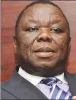  ??  ?? The late Morgan Tsvangirai