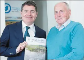  ?? Michael Lyne pictured previously with Finance Minister Paschal Donohoe ??