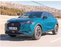  ?? FOTO: DS AUTOMOBILE­S ?? Der DS 3 Crossback besticht durch sein avantgardi­stisches Aussehen und bietet auch innen jede Menge Kreatives.