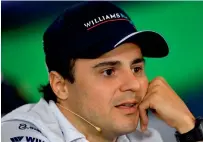  ?? AFP ?? Felipe Massa at the press conference. —