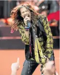  ?? Picture: GETTY IMAGES ?? MANE MAN: Steven Tyler will be fronting the Kings of Chaos