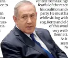  ?? PHOTO: FLASH 90 ?? Contradict­ions: Netanyahu