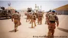  ?? ?? Le Parlement allemand - qui contrôle les missions des soldats allemands à l'étranger - a autorisé jusqu'à 1400 soldats allemands au Mali