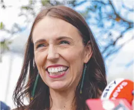  ?? ?? Outgoing New Zealand Prime Minister Jacinda Ardern was described by one commentato­r as the queen of ‘performati­ve caring’.