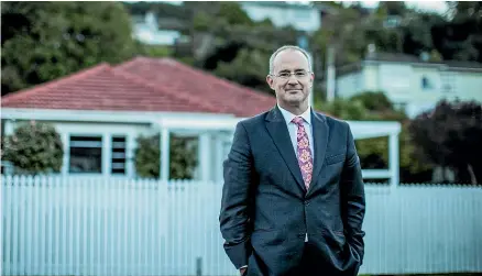  ?? BRADEN FASTIER/STUFF ?? Minister of Housing and Urban Developmen­t Phil Twyford says councils are well placed to provide affordable public housing for their communitie­s.