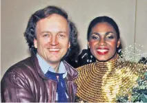  ?? ?? Farian in 1981 with Boney M’s Marcia Barrett: ‘All we do on stage is what he would have loved to do himself,’ said her bandmate Liz Mitchell