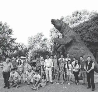  ?? MCR ?? En la plaza Carrasco será montado un parque de megafauna. Será antes de finales de mes.