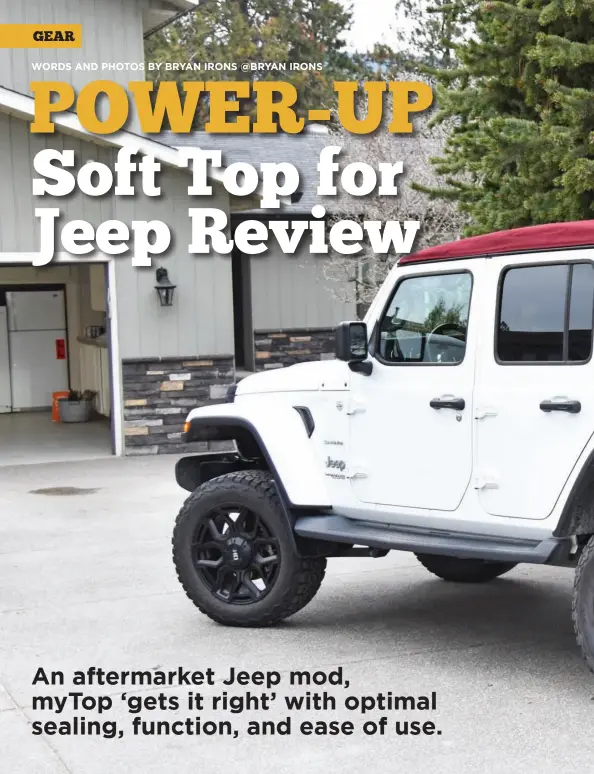 POWER-UP: SOFT TOP FOR JEEP REVIEW - PressReader