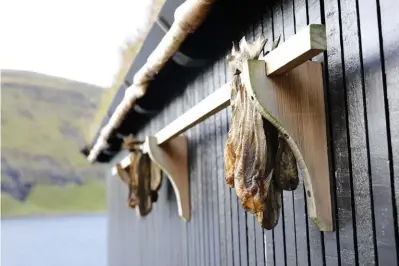  ??  ?? Första snackset intas i ett klassiskt hjallur.