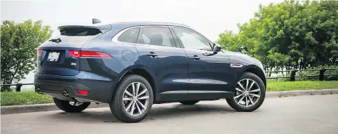  ??  ?? The Jaguar F-Pace, above, delivers a certain cachet that you won’t get with the Acura RDX, left, but there are many factors beyond bragging rights to consider when choosing between the two well-equipped luxury crossovers.