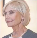  ?? BETTINA STRAUSS ?? Patty McCormack, who played the title role in the 1954 Broadway version of “The Bad Seed,” returns as a new character.