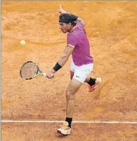  ?? FOTO: GETTY ?? Nadal aspira a su 10º Roland Garros tras ganar en Montecarlo, Barcelona y Madrid