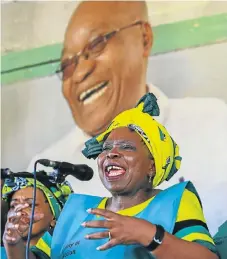  ?? /Simphiwe Nkwali ?? Silent: Nkosazana Dlamini-Zuma has spoken out against corruption, but has not said anything about Zuma’s corruption, Nkandla, the failure of the prosecutin­g authoritie­s to act or about state capture. She can’t without undercutti­ng her campaign to lead...