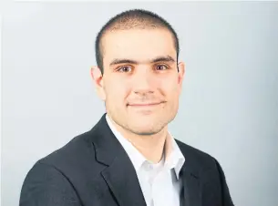  ?? ALEK MINASSIAN/LINKEDIN ?? Alek Minassian is the suspect in the Toronto van rampage that killed 10 people and injured 14 others on Monday. The 25-year-old is charged with 10 counts of first-degree murder.